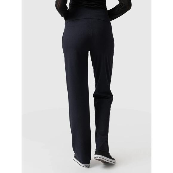 Saint Sofia Women Pant 4 Blue Runway Pant Rise Straight Leg Stretch - Picture 3 of 12